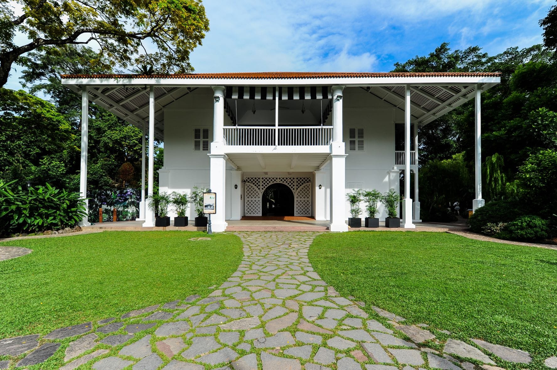Burkill Hall in the National Orchid Garden